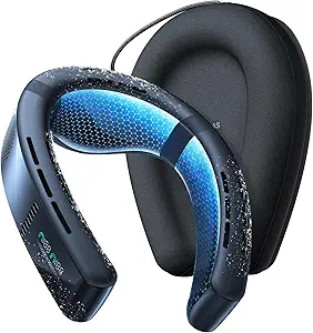 TORRAS COOLiFY Cyber AI Neck Air Conditioner – Portable Cooling Neck Fan, 6000mAh Rechargeable, Max Cooling Performance